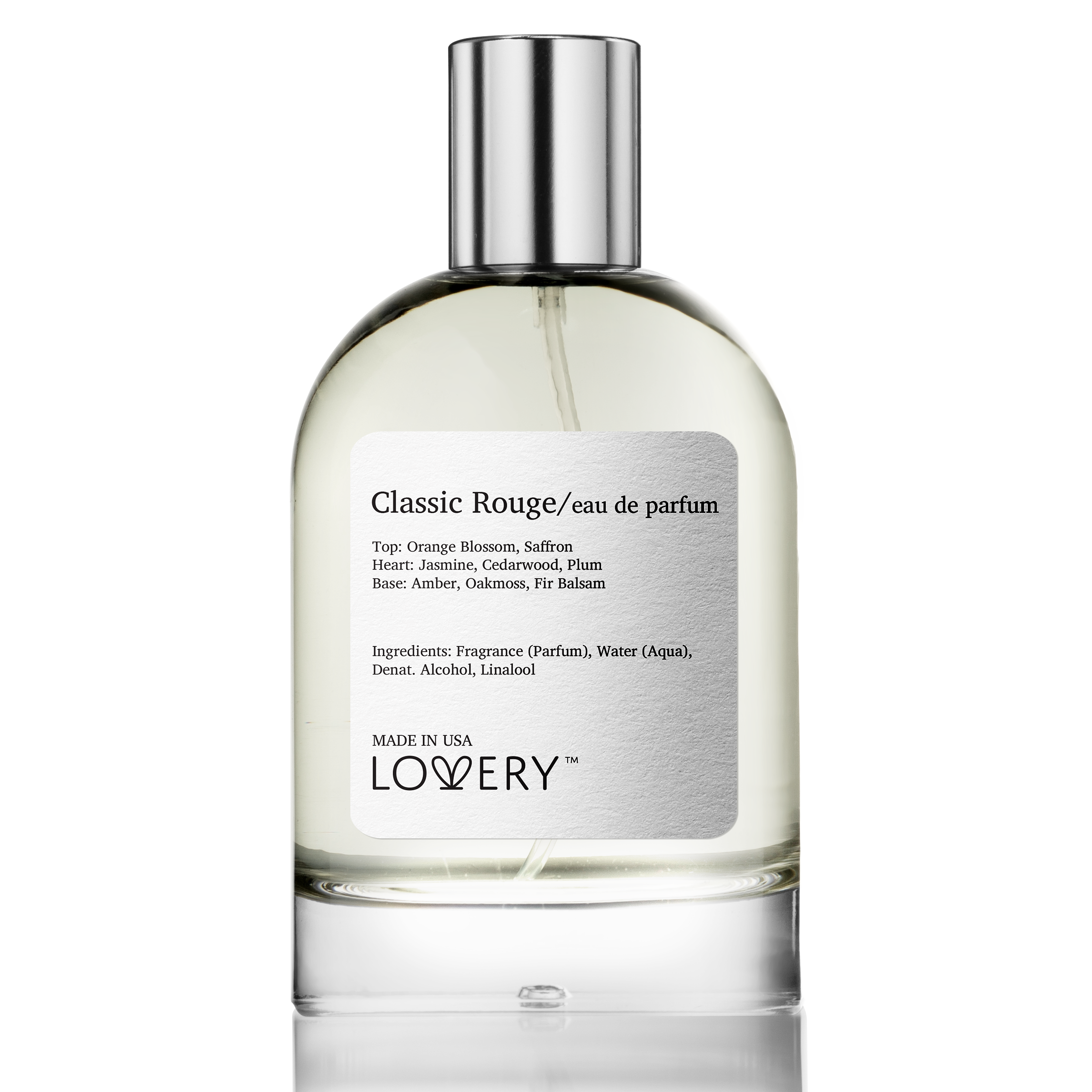 Classic Rouge Perfume for Women & Men Inspire Baccarat Rouge