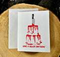 HAVE A KILLER BIRTHDAY GREETING CARD