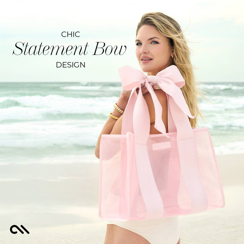 Special Edition Bow Jelly Tote With Phone Pouch