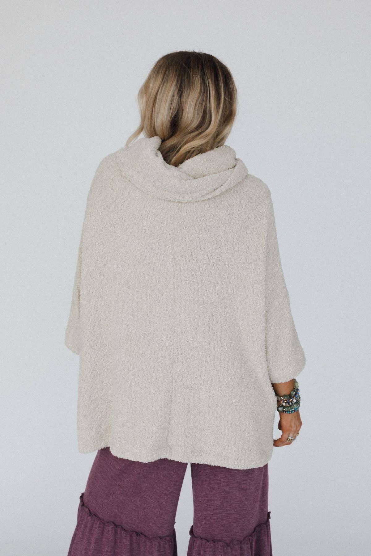 Hartlie Sweater Top - Seashell