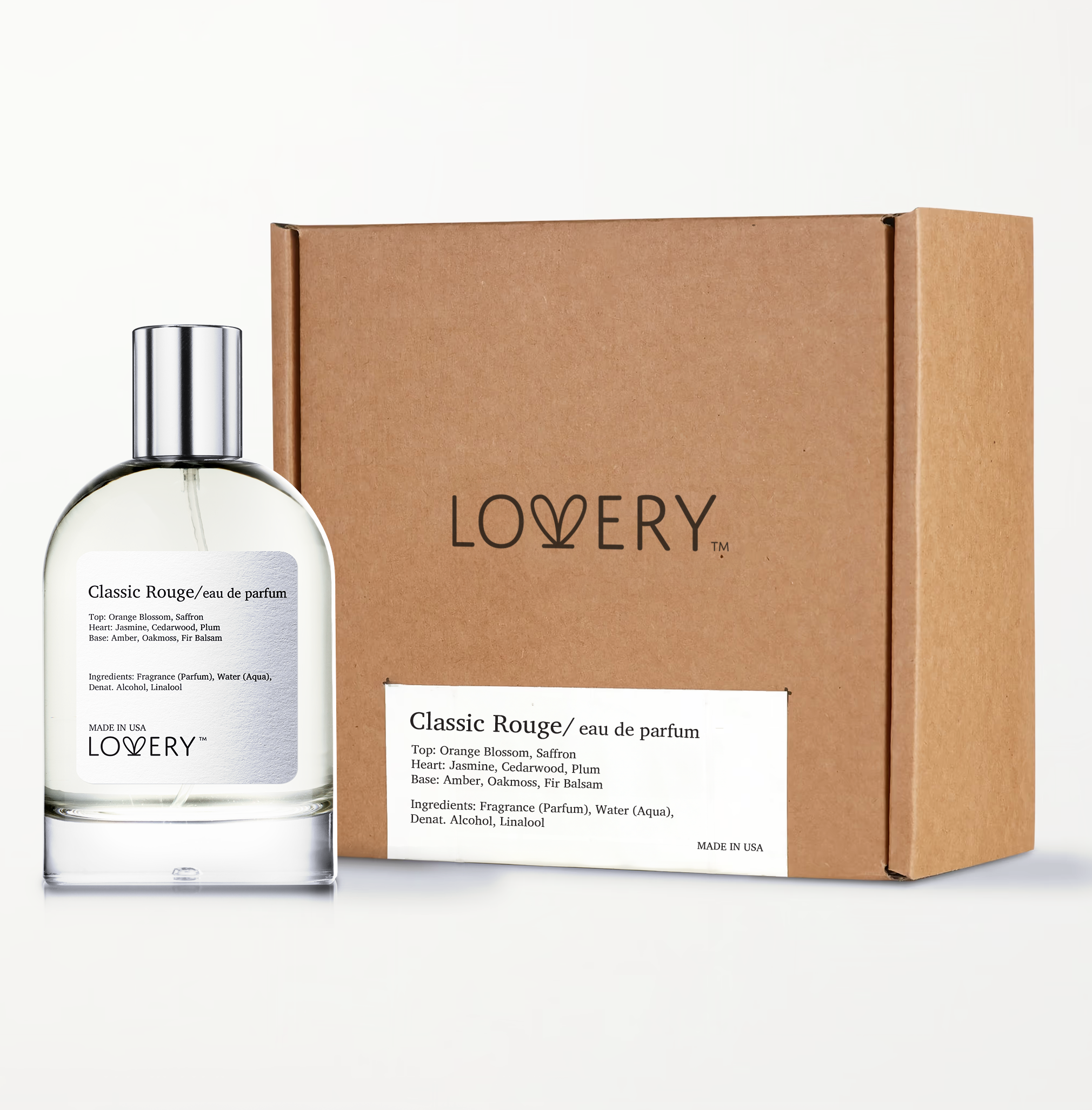 Classic Rouge Perfume for Women & Men Inspire Baccarat Rouge