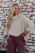 Hartlie Sweater Top - Seashell