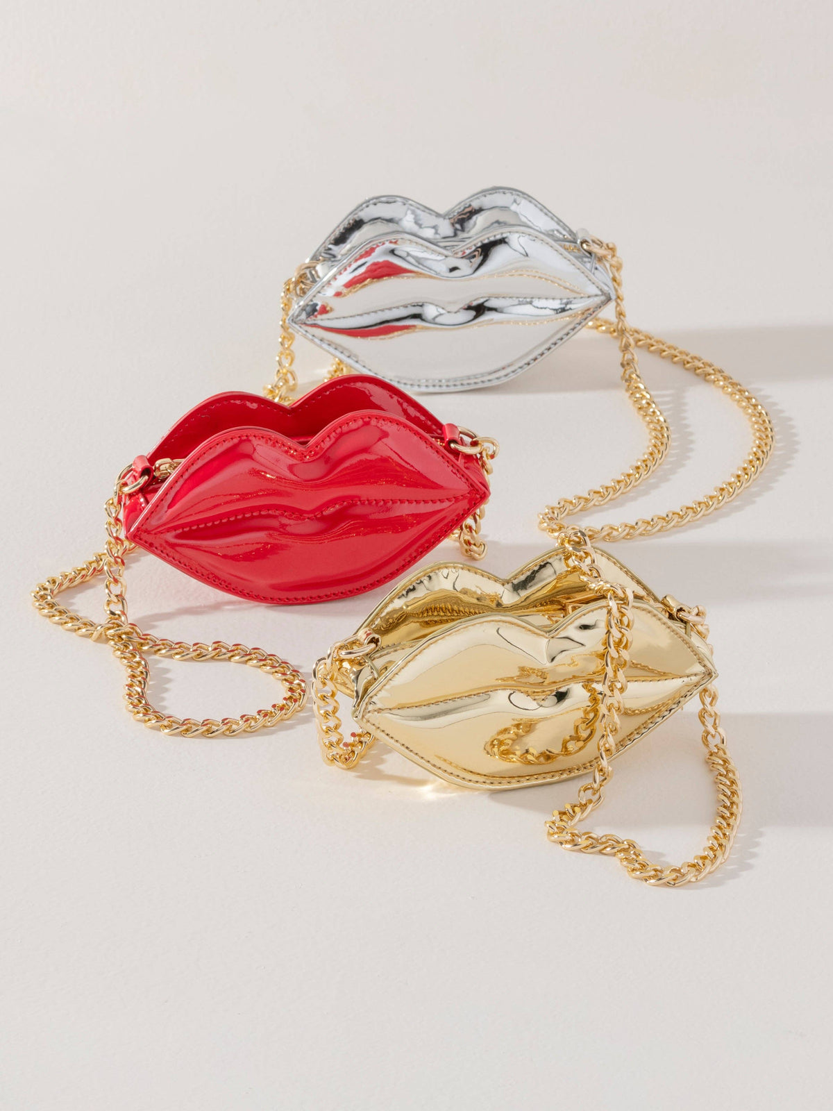 KISS MINI BAG, SILVER
