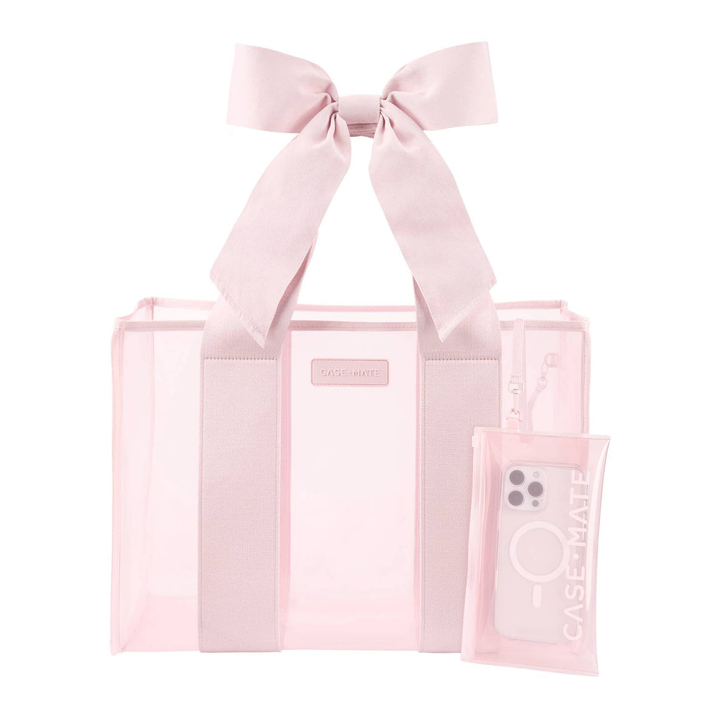 Special Edition Bow Jelly Tote With Phone Pouch
